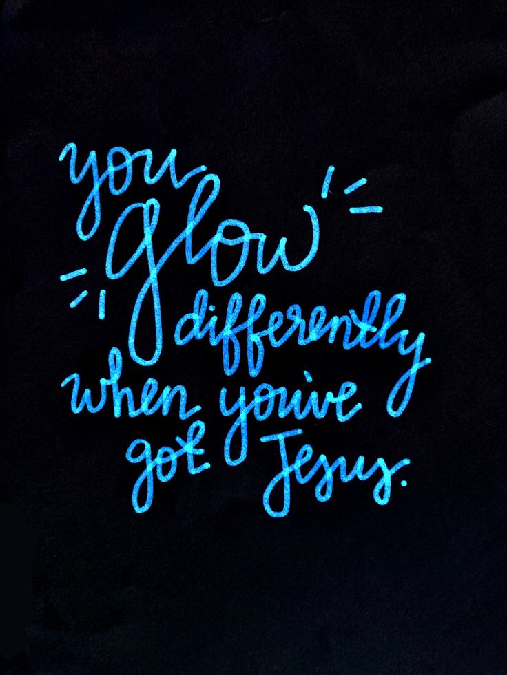 a neon sign that says you know i am differently when you've got jesus