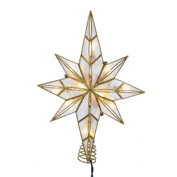 UL3151 Holiday/Christmas/Christmas Ornaments and Tree Toppers Beautiful Star Of Bethlehem, Bethlehem Star, Star Tree, Star Of Bethlehem, Star Tree Topper, Kurt Adler, Christmas Store, Tree Topper, Bethlehem