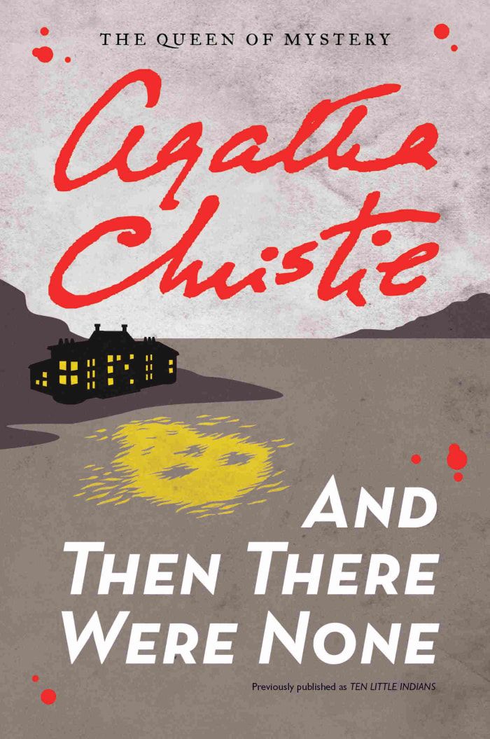 the book cover for and then there were none by cacelle chusite