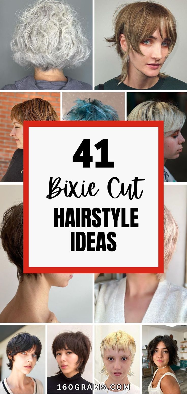 Save this pin for the trendiest hairstyle of the season, the Bixie Cut Buzz! Discover why this versatile look is a complete game-changer for your style transformation. #BixieCut #HairstyleInspo #FashionTrends "bixie" Cut, Short Bangs Pixie, Bisexual Bob Haircut, Punk Bob Haircut, "bixie" Haircut, Bixie 90s Haircut, "bixie" Haircut 2024, Punk Pixie Haircut, Bixie Haircut