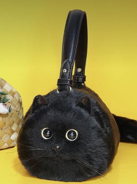 Black Cat Bag, Purse For Teens, Cat Purse, Cat Bag, Cute Purses, Cat Clothes, Cute Bags, Mode Vintage, Crazy Cat Lady