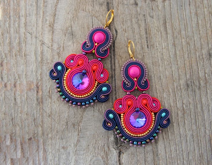 Pink and blue chandelier earrings, tribal earrings, bright ethnic earrings, pink folk earrings, ethnic jewelry Choose the hooks you like. Length without hook (approx.): 6,8 cm. (about 2,67 inches). Important: in reality colors may be slightly different, depending on the display unit you are using :) I ship worldwide through registered Air-mail. It's important that Your item arrives safely. Pink tribal earrings will be shipped in 3-5 business days. If You have any questions, please contact me:) Pink Handmade Chandelier Earrings For Festivals, Handmade Pink Chandelier Earrings For Festivals, Bohemian Pink Chandelier Earrings For Festival, Unique Pink Earrings For Festivals, Pink Bohemian Chandelier Earrings, Bohemian Pink Chandelier Earrings, Folk Earrings, Blue Chandelier, Fancy Jewellery Designs