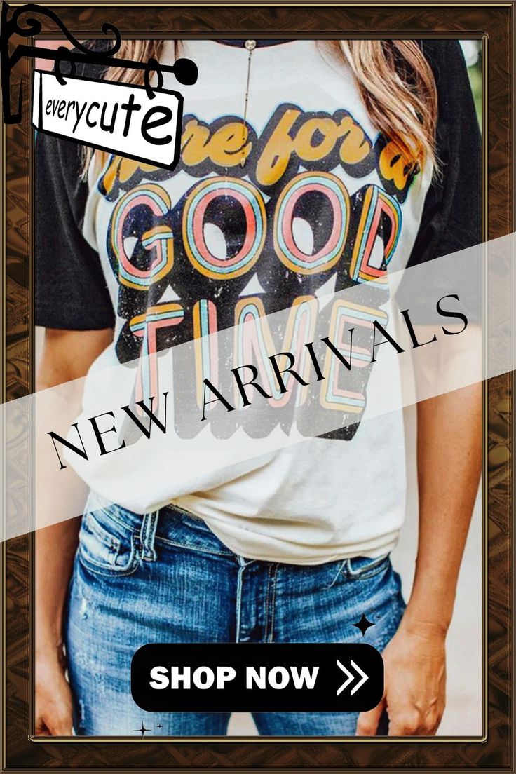 Here for A Good Time Tee Vintage Slogan T-shirt For Fall, Vintage Slogan Tops For Spring, Retro Slogan Tops For Spring, Retro Relaxed Fit Slogan Top, Vintage Tops With Text Print For Spring, Vintage Spring Tops With Text Print, Vintage Text Print Tops For Spring, Spring Vintage Tops With Text Print, Retro Slogan T-shirt For Fall