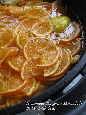 oranges and lemons are being cooked in the slow cooker