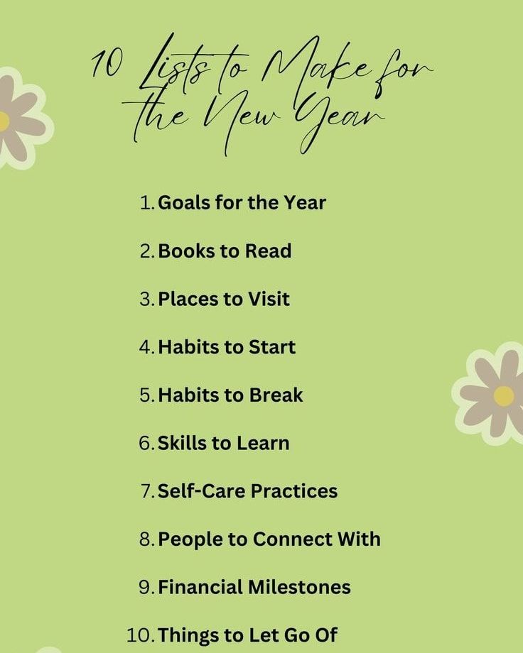 🌸🌼🏵   #enhanceyou #selflearning #embracechange #newyear 2025 Goal Board Ideas, Practical New Years Resolutions, Gentle Goals For A New Year, New Year's Resolutions Aesthetic, New Years Detox Plan, How To Do New Years Resolution, New Years Routine, Health New Years Resolutions, 2025 Resolutions Aesthetic