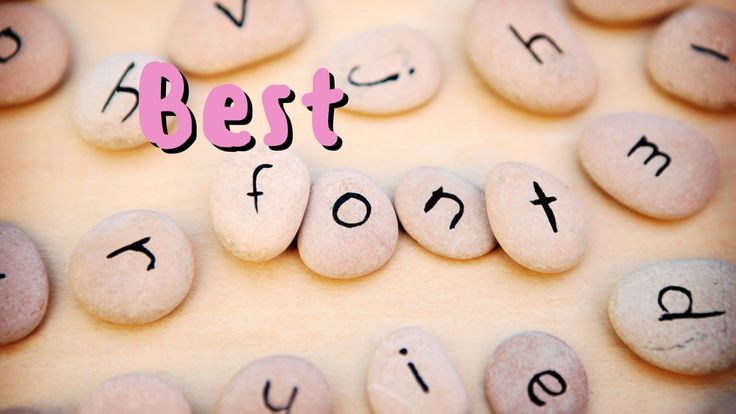 best fonts