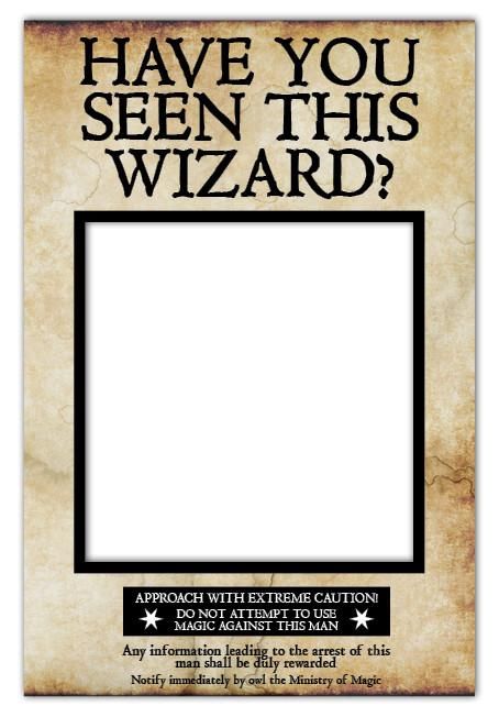 an old wanted poster with the words have you seen this wizard?