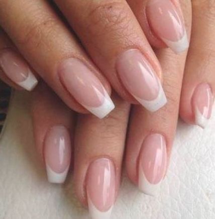 Nails art french ballerina 53 Ideas #nails Acrylic Nails Coffin Ombre, Ongles Gel French, Ombre Acrylic Nails, French Tip Acrylic Nails, French Acrylic Nails, Coffin Shape Nails, Almond Acrylic Nails, Ballerina Nails, Acrylic Nails Coffin Short