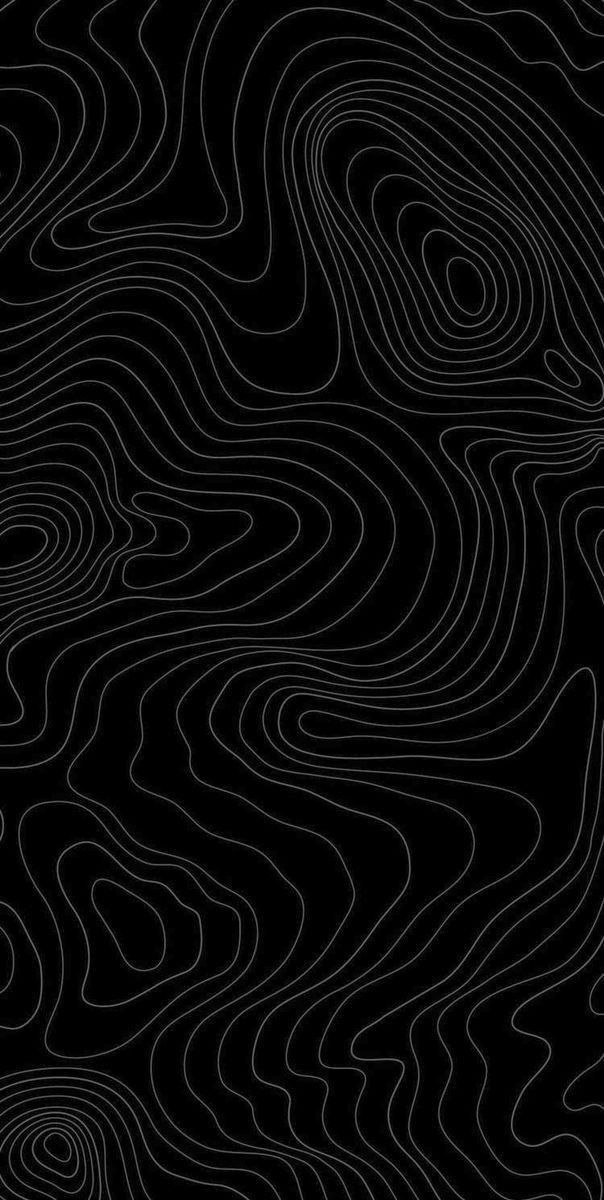 an abstract black and white background with wavy lines