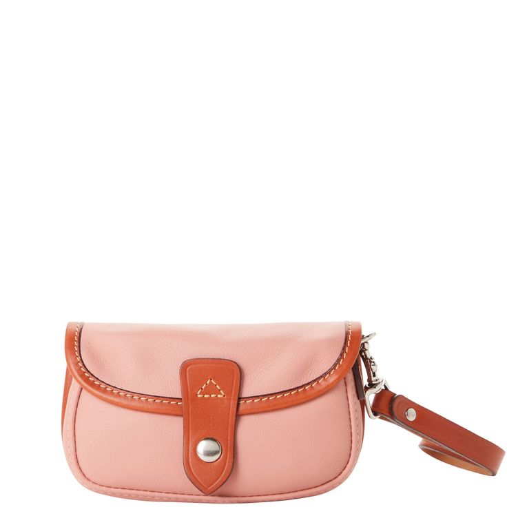 A slim leather wristlet crafted to organize your valuables and fit right inside your favorite handbag. Chic Blush Wallet For Everyday Use, Chic Blush Wallets For Everyday Use, Leather Wristlet With Removable Pouch, Leather Wristlet For Everyday Use, Classic Everyday Wristlet, Elegant Blush Wallet For Everyday Use, Elegant Pink Wristlet For Everyday Use, Elegant Pink Wristlet For Everyday, Elegant Blush Wallet