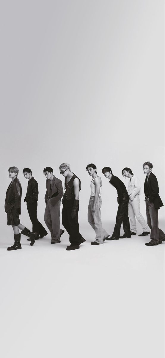 K Pop Wallpaper Ateez, Ateez Group Photo Black And White, Ateez Group Concept Photo, Ateez Cosmopolitan 2023, Kpop Ateez Wallpaper, Ateez Wallpaper Aesthetic Ot8 Dark, Ateez Group Photo Horizontal, Ateez Wallpaper Ot8 Dark, Ateez Summer Photobook 2023