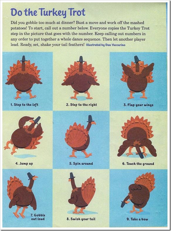 the instructions for how to make a turkey that is standing on its hind legs and feet