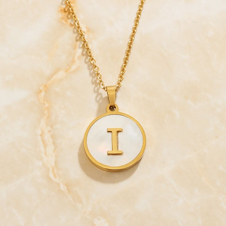 The perfect gift to receive or give. Our best selling letter necklace should be staple in your collection. Choose your first name for you or your friend or family member. This sentimental gift is an excellent purchase.  Details:   Total length 48cm   Pendant 2.5cm x 1.5cm   18k Gold Plated   FREE Insured Shipping (Worldwide) Free Bracelet, Timeless Jewelry, Letter Necklace, Sentimental Gifts, Hand Made Jewelry, First Name, Quality Jewelry, 925 Silver, 18k Gold