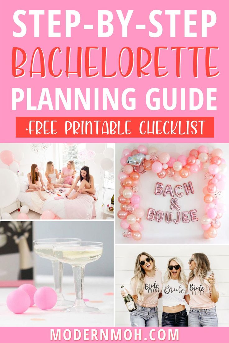 the step - by - step bachelor planning guide is here to help you plan your wedding