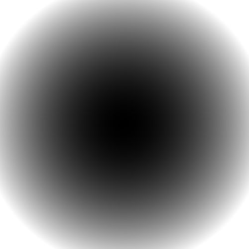 an abstract black and white background with a circular shape in the center, that is slightly blurry