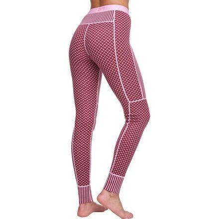 These fun and functional baselayer pants feel good on the slopes and look good apres-ski. Built with merino wool, they stay warm and odor-free while we play in the snow. These bottoms are stitched with flatlock seams that prevent chafing and keep us comfortable from first chair to last. Sporty Winter Yoga Bottoms, Tight Winter Sports Pants, Tight Sports Pants For Winter, Sporty Winter Compression Pants, Winter Sports Stretch Pants, Winter Sporty Compression Yoga Pants, Sporty Compression Yoga Pants For Winter, Winter Compression Yoga Pants, Sporty Style, Winter Sports Compression Pants