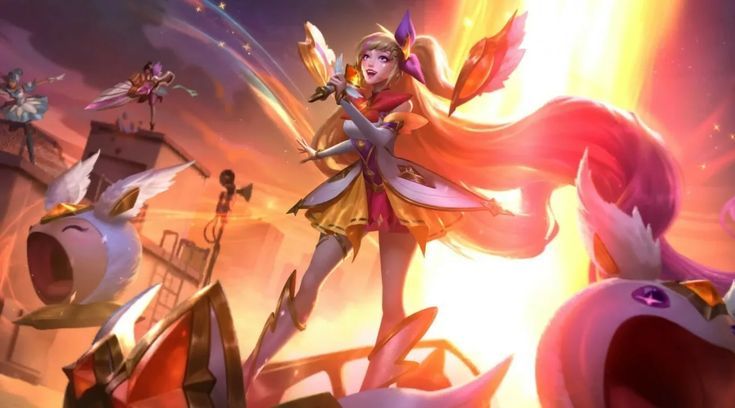 Prestige Seraphine Star Guardian League of Legends Star Guardian Seraphine, Seraphine Lol, Star Guardian Skins, League Of Legends Icons, Lee Sin, League Legends, Wild Rift, Star Guardian, 8k Wallpaper