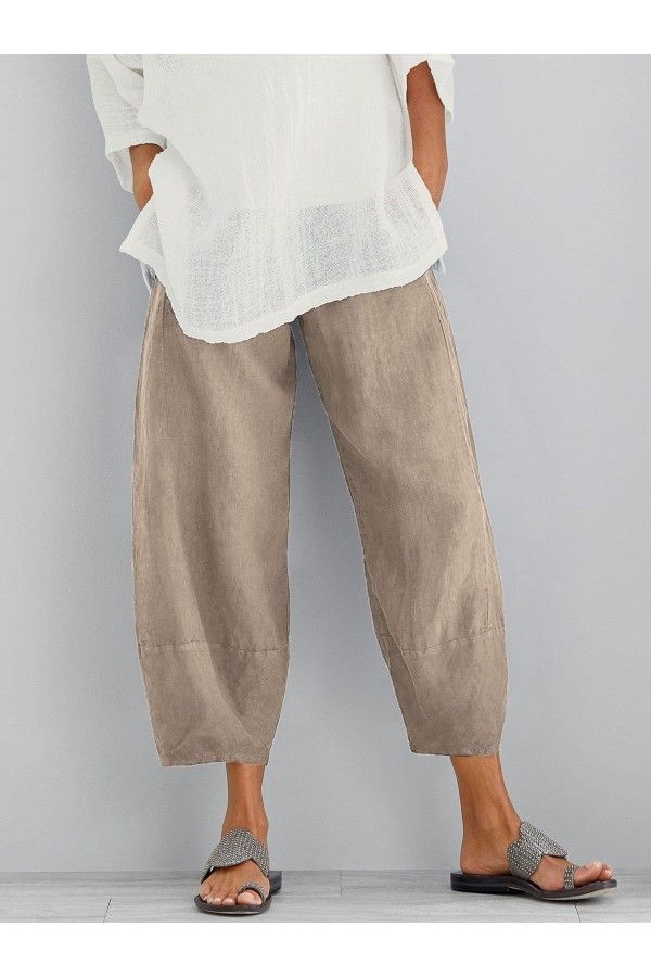 Loose Cotton Pants, Running Trousers, Trousers Women Wide Leg, Cotton Casual Pants, Casual Linen Pants, Casual Summer Pants, Casual Pants Style, Jeans Overall, Stitching Dresses