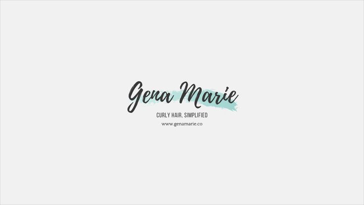 Gena Marie - Curly Hair Coach