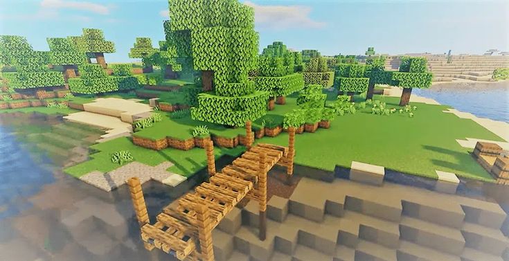 Jungle Dock Minecraft, Minecraft Building Ideas Fishing Dock, Small Dock Minecraft, Minecraft Boat Dock Ideas, Dock Ideas Minecraft, Cute Minecraft Dock, Minecraft Pier Ideas, Minecraft Boat Dock, Minecraft Pier