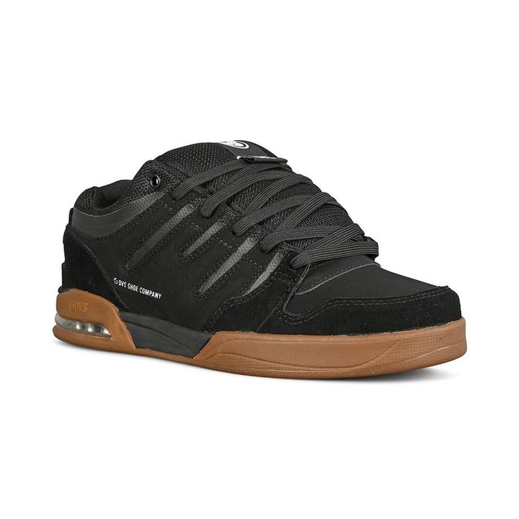 #ad Premium Quality DVS Tycho Skate Shoes - Black/Black/Gum, Fashion Shoes Black Skate Shoes With Rubber Heel Cap, Black Lace-up Skate Shoes With Rubber Heel Cap, Black Skate Shoes With Cushioned Footbed, Black High-top Skate Shoes With Padded Tongue, Black Skateboarding Sneakers With Padded Tongue, Urban Black Skate Shoes With Padded Tongue, Double Stitch, Skate Shoe, Black Gums