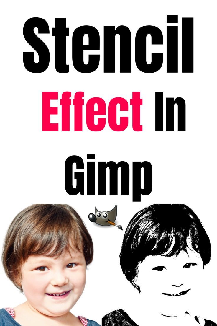 Gimp Tutorial Stencil Effect Gimp Photo Editing, Gimp Tutorial, Wood Laser Ideas, Photo Editing, To Create, Photoshop