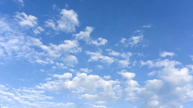 the sky is filled with clouds and blue water