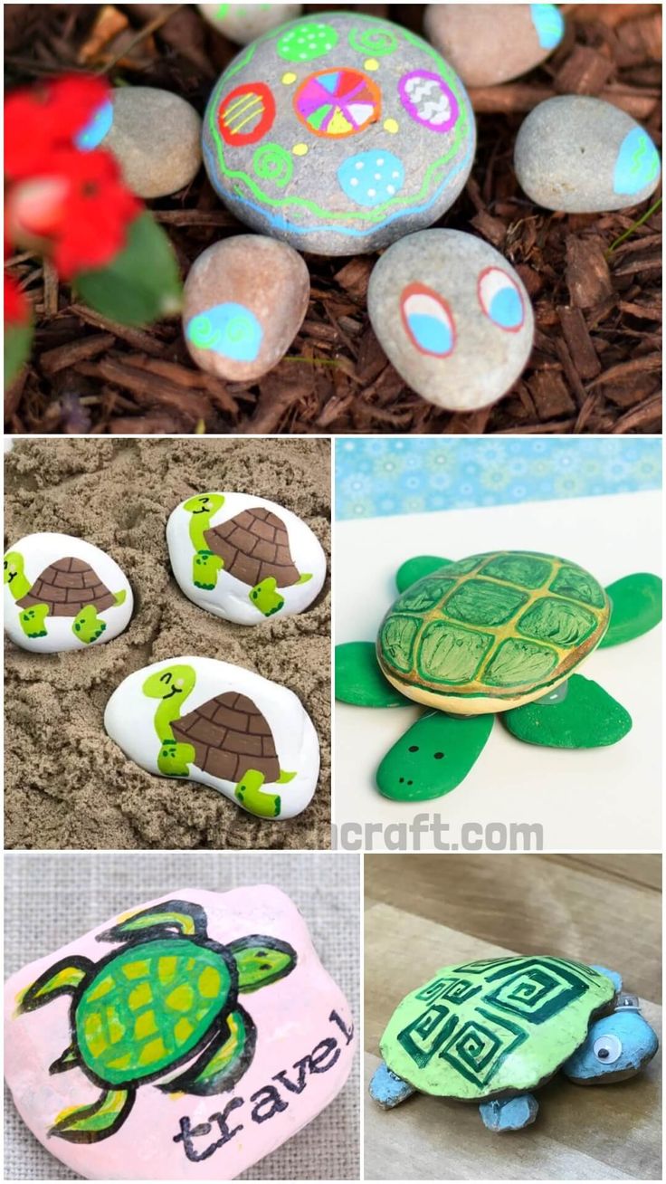 turtle crafts for kids that are easy to make