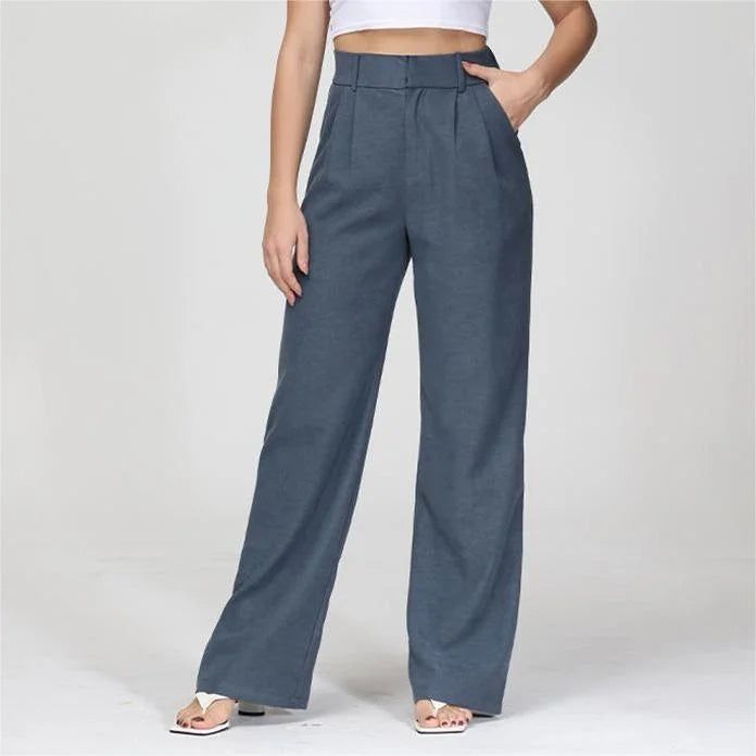 The Effortless Tailored Wide Leg Pants Costume Noir, Knife Pleats, Casual Wide Leg Pants, Traje Casual, Perfect Pant, Estilo Chic, Matching Pants, Straight Trousers, Casual Suit