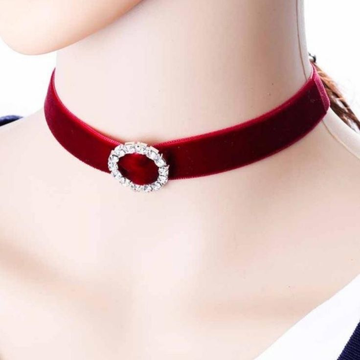 Chokers are all the rage and this red velvet beauty won't disappoint. Delicate and lovely. Perfect for most any occasion. Features an adjustable clasp closure. Elegant Red Choker For Formal Occasions, Trendy Red Party Choker, Trendy Red Choker As Gift, Trendy Red Choker For Party, Red Choker Jewelry For Valentine's Day, Elegant Red Choker As Gift, Elegant Red Choker For Gift, Red Choker For Valentine's Day, Elegant Red Choker For Valentine's Day