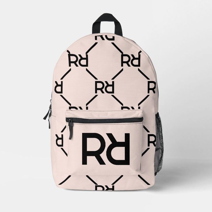 Stylish Pink Monogram Girl's Back to School Printed Backpack
Step into the new school year with confidence and style with our custom Stylish Pink Monogram Girl's Back to School Printed Backpack, tailored for both functionality and fashion. This chic backpack features a unique blush pink design, emblazoned with your custom monogram in a repeating pattern, ensuring you stand out in any crowd.

Designed with the needs of students in mind, this backpack offers ample space for books, technology, and Printed Backpack, Chic Backpack, Custom Backpack, Pink Monogram, School Accessories, Girl's Back, The New School, Pink Design, New School Year