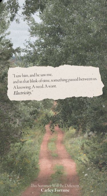 a book cover with an image of a dirt road in the middle of some trees