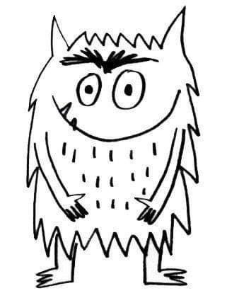 a drawing of an owl with big eyes and long legs, standing in front of a white background