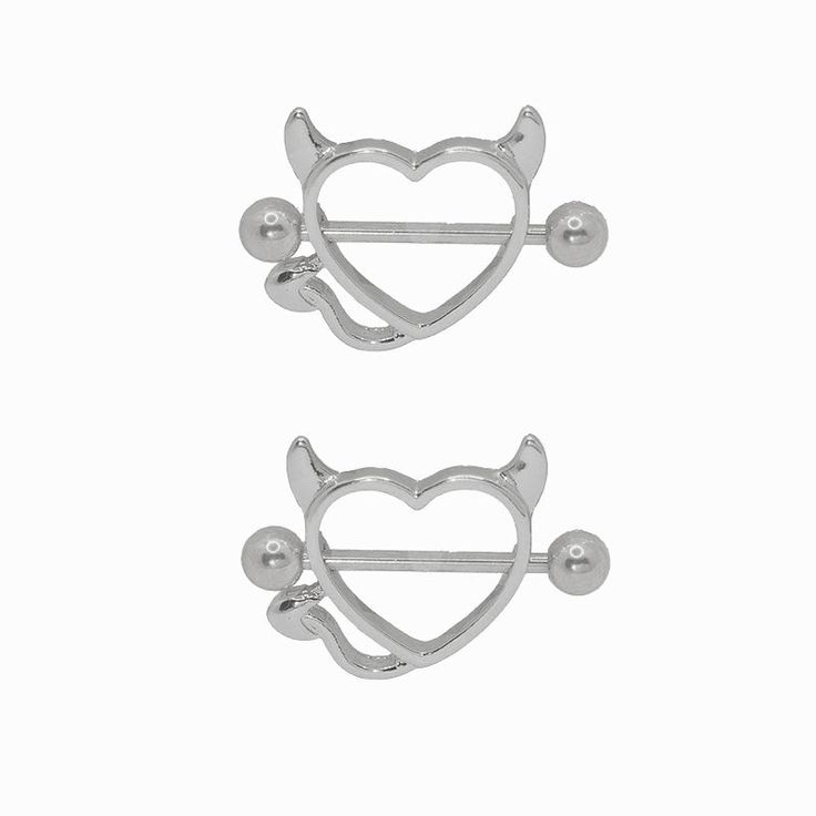 Introducing our Cheeky Devil Nipple Piercing – a playful and daring piece that combines a heart-shaped design with a devilish tail. This unique adornment adds a touch of mischievous charm to your piercing collection. Crafted with meticulous attention to detail, the Cheeky Devil Nipple Piercing offers a balance between sweetness and edge Material: 316L Stainless Steel Bar thickness 1.6mm (14 Gauge) Bar length: 16mm Heart attachments: 6mm Hypoallergenic Water-proof and sweat-proof Suitable for: Ni Adjustable Silver Heart Body Jewelry, Piercing Collection, Gold Vermeil Jewelry, Titanium Jewelry, Stainless Steel Bar, Microfiber Cleaning Cloths, Vermeil Jewelry, Steel Bar, Clean Microfiber