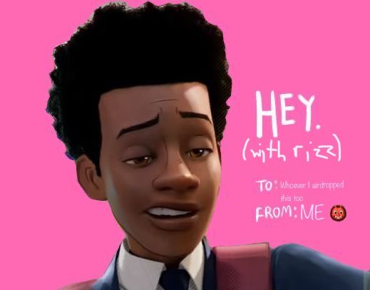 Spider Man Into Spiderverse, Spider Man In To The Spiderverse, Miles Morales Valentine, Spiderverse Reaction Pic, Spiderman Into The Spiderverse Miles, Spiderman Into Spider Verse, Into The Spiderverse Fanart, Into The Spiderverse Aesthetic, Spider Man Valentines