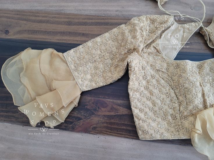 Blouse stitched - Yes Blouse size - 36 with inner margins expandable up to 42 For Blouse Size 34 alteration can be done. Blouse opening - back Net Blouse, Net Blouses, Texas Usa, Texas, Gold