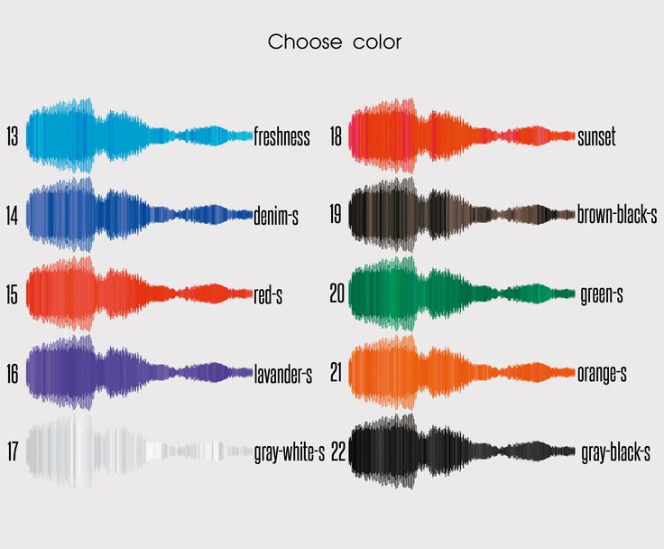 the different colors of paint are shown in this graphic style, and each color has its own name