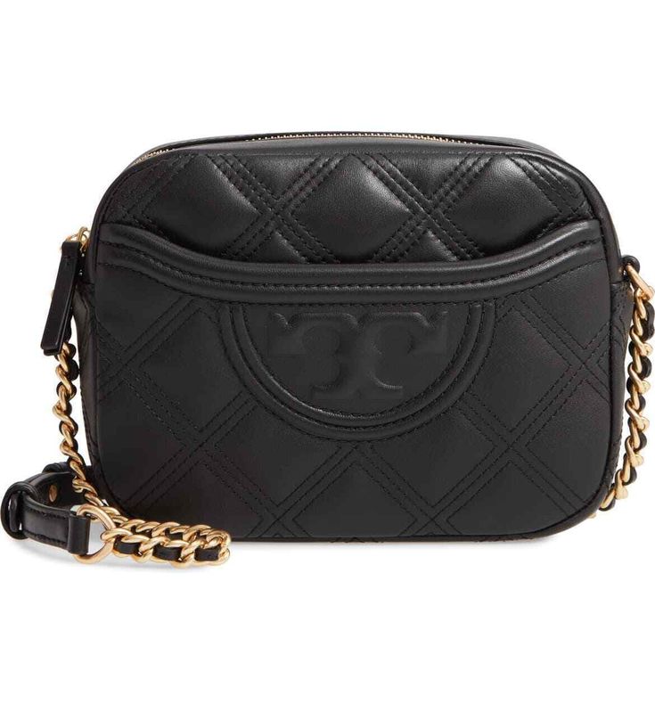 Foldover Crossbody Bag, Tory Burch Crossbody Bag, Tory Burch Fleming, Tory Burch Crossbody, Leather Camera Bag, Tory Burch Bag, Mini Crossbody Bag, Quilted Leather, Women Accessories Bags