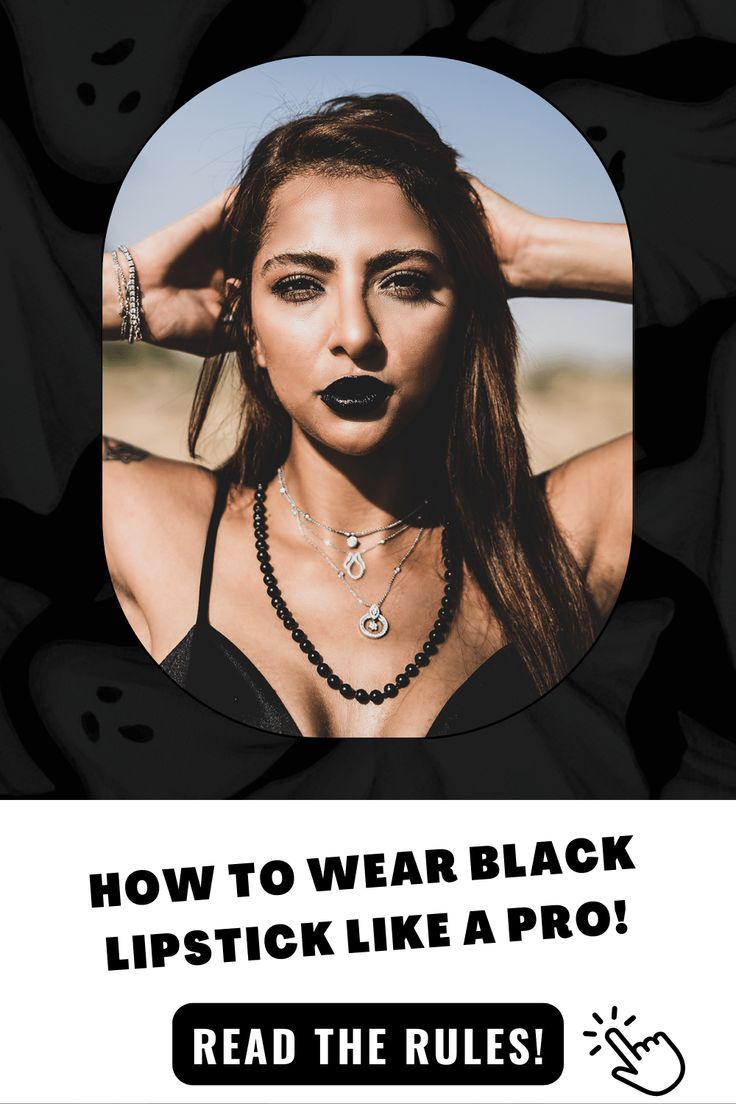 how to wear black lipstick Tips For Black Lips, How To Put On Black Lipstick, Black Lipstick Tutorial, Black To Red Lipstick, Dark Lipstick Makeup, Black Lips Makeup, Dark Vampy Lipstick, Black Lipstick Makeup, Blue Lips