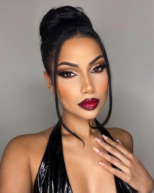 Vampire Lip Combo, Red And Brown Lip Combo, Black Red Lip Combo, Dark Red Lip Combo, Brown Red Lip Combo, Burgundy Lip Combo, Black And Red Lip Combo, Cool Red Lipstick, Dark Red Makeup