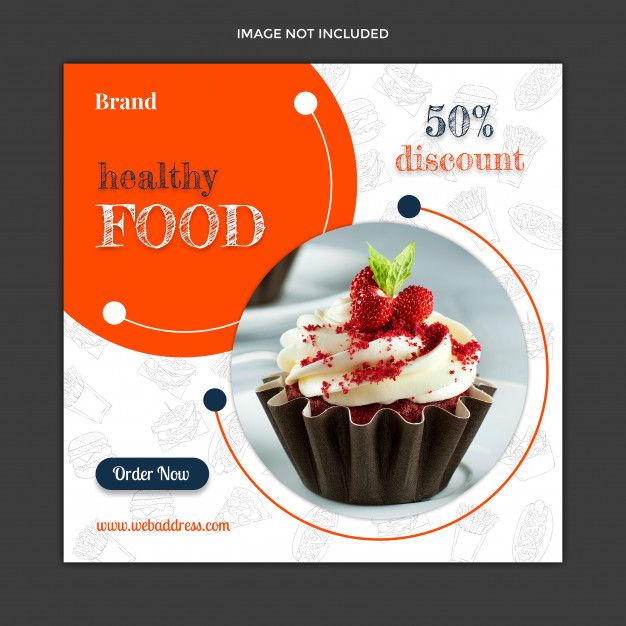 a cupcake with white frosting and raspberries on top is shown in this ad