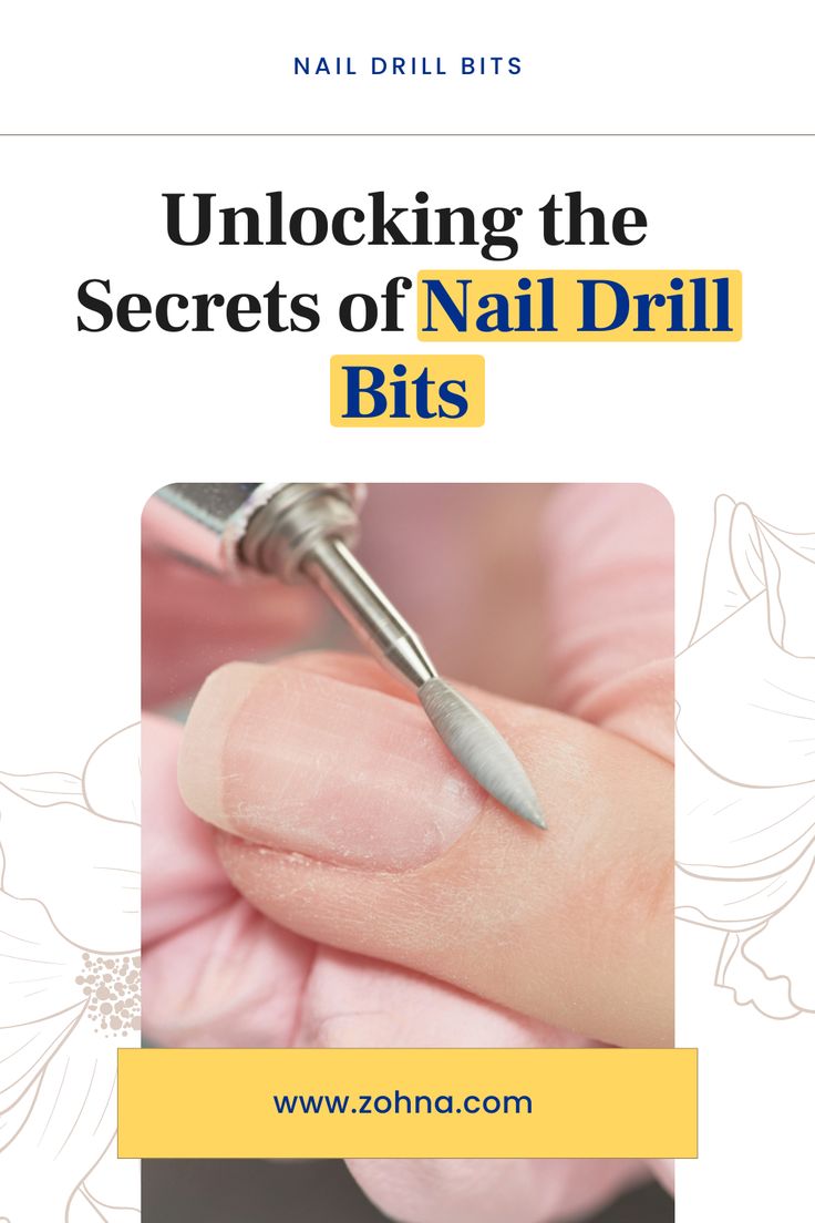 Get acquainted with nail drill bits through our comprehensive guide. From different types to expert usage tips, we've got you covered. Find your perfect match among our top picks and elevate your nail grooming game. #NailDrillBits #CuticleDrillBit Nail Dremel Bits Guide, Electric Nail Drill Bits Guide, How To Use Nail Drill Machine, How To Use A Nail Drill, Nail Tools How To Use, Nail Drill Bits Uses, Nail Drill Bits Guide, Nail Dremel, Best Nail Drill