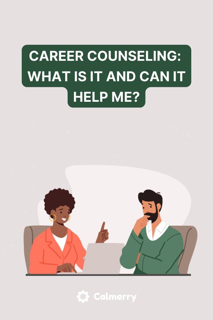 two people sitting at a table talking to each other, with the caption'career counseling what is it and can it help me? '