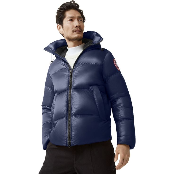 We always bring along the Crofton Puffer Jacket for our winter travels because it pairs classic Canada Goose warmth-retention with travel-ready convenience. This hooded puff packs into the zippered hand pocket and features an easy-access loop for trapping to your pack. Travel Hooded Jacket With Double-lined Hood, Winter Travel Nylon Puffer Jacket, Hooded Duck Down Puffer Jacket For Hiking, Hooded Puffer Jacket For Fall Travel, Duck Down Puffer Jacket With Double-lined Hood For Outdoor, Travel Down Puffer Jacket, Outdoor Duck Down Puffer Jacket With Double-lined Hood, Down Puffer Jacket With Double-lined Hood For Outdoor Activities, Down Puffer Jacket With Double-lined Hood For Outdoor