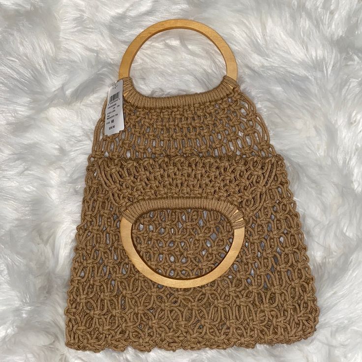 Windsor Boho Beach Bag New With Tag Material Does Have Small Holes Bohemian Satchel Beach Bag For Vacation, Summer Crochet Tote Bag With Top Carry Handle, Spring Beach Crochet Bag With Top Handle, Spring Crochet Beach Bag With Top Handle, Vacation Pouch Bag With Top Carry Handle, Pouch Bag With Top Carry Handle For Vacation, Pouch Bags With Top Carry Handle For Vacation, Beach Straw Pouch Bag With Adjustable Strap, Summer Beige Crochet Bag With Top Carry Handle