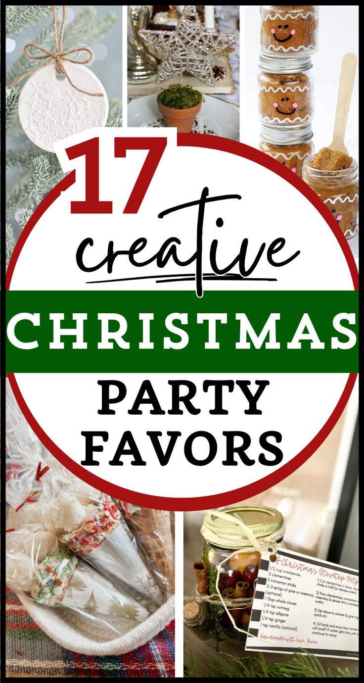 17 creative christmas party favors that are perfect for the holiday season and also include cookies