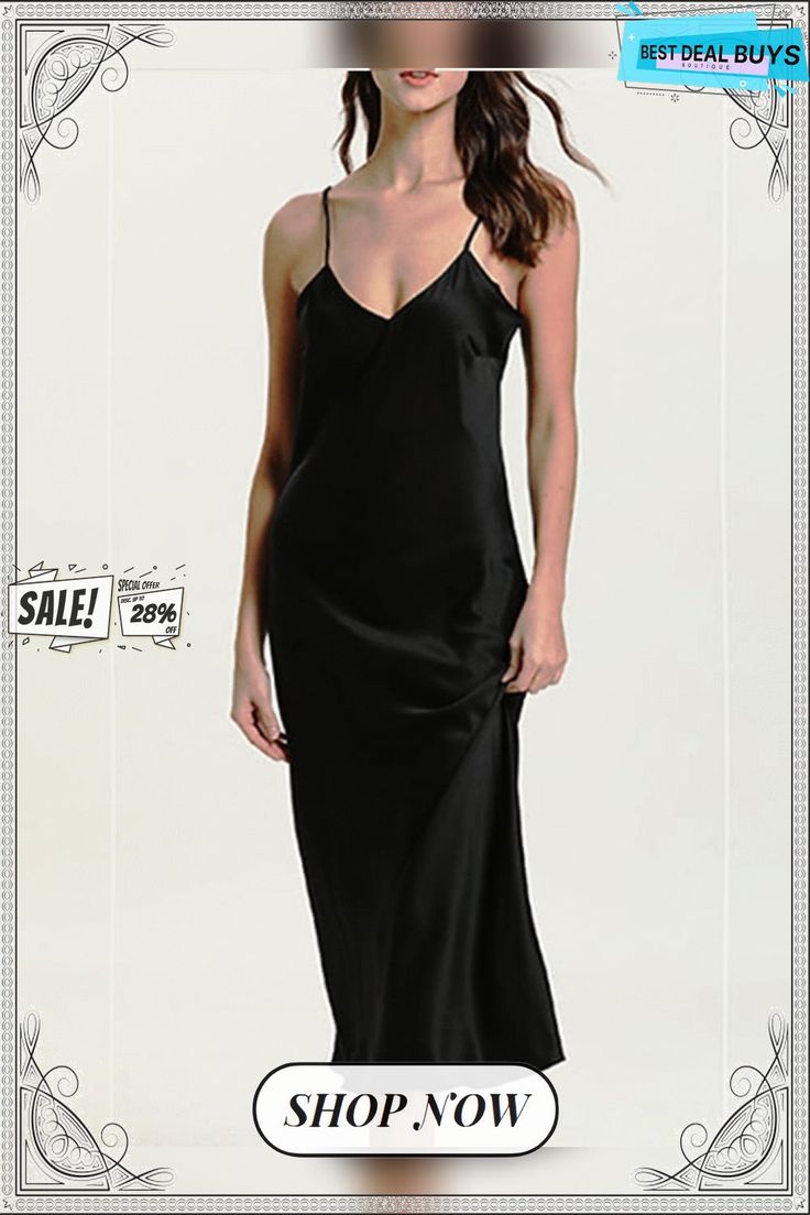 Women's Sheath Dress Slip Dress Long Dress Maxi Dress Polyester Sexy Backless Solid Colored Strap Party Black White Spring Summer S M L Xl Solid Color Party Dresses With Built-in Bra, Party Dresses With Built-in Bra In Solid Color, Party Dresses With Built-in Bra, Black Summer Maxi Dress For Night, Black Maxi Dress For Summer Nights, Black V-neck Maxi Dress For Night, Solid Backless Slip Dress For Night Out, V-neck Slip Dress For Club, Black Maxi Dress With Built-in Bra For Parties