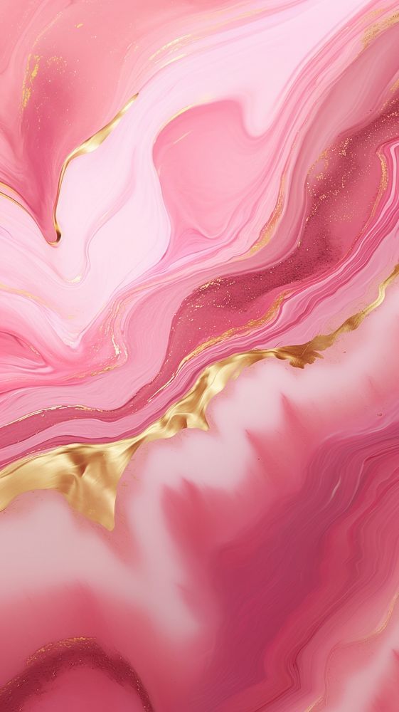 an abstract pink and gold background