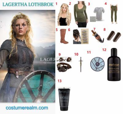 Womens Viking Costume Diy, Ragnar Lothbrok Costume, Lagertha Cosplay, Women Vikings, Lagertha Costume, Vikings Costume Diy, Viking Halloween, Lagertha Lothbrok, Viking Halloween Costume