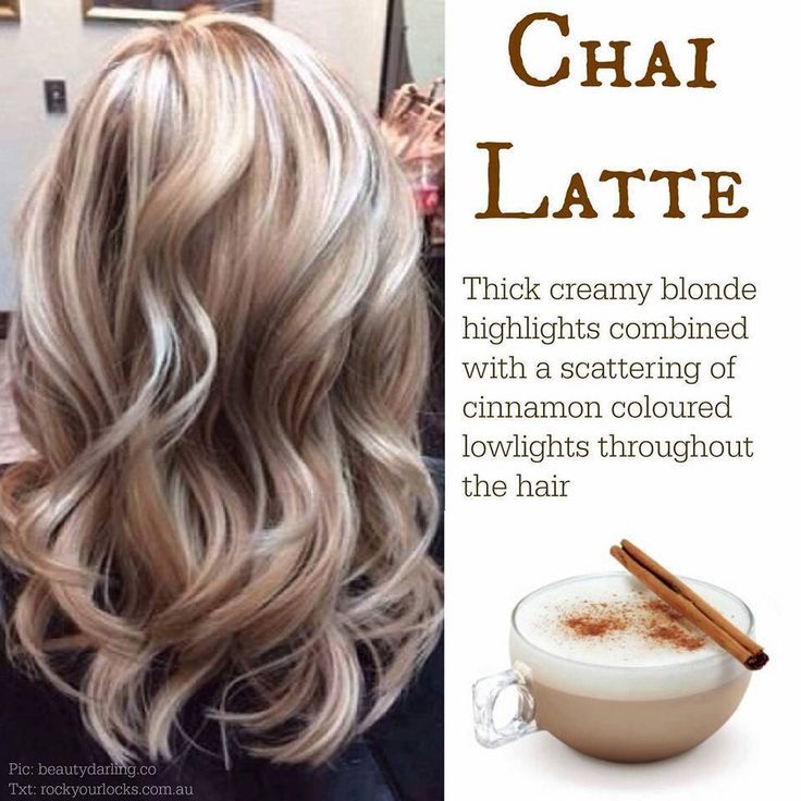 Chai Latte. Blonde with cinnamon. Love the color contrast! Creamy Blonde, Ombré Hair, Chai Latte, Haircut And Color, Long Blonde, Hair Color And Cut, New Hair Colors, Long Blonde Hair, Fall Hair Colors